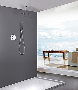 Душевая система Abber WASSER KREIS AF8121 хром купить в интернет-магазине сантехники Sanbest