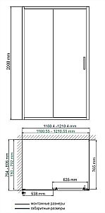 Душевой уголок WasserKRAFT Main 41S15 90x110 купить в интернет-магазине Sanbest