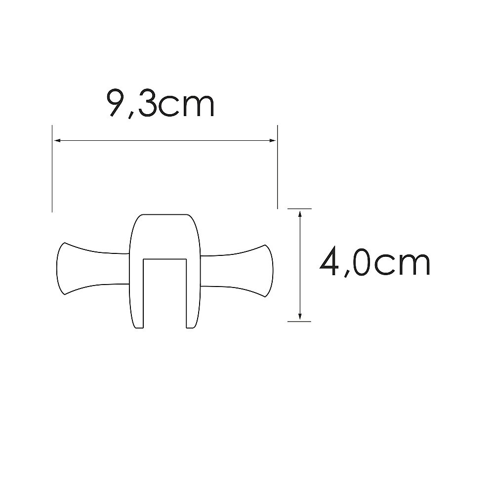 Крючок для душевых уголков WasserKraft K-223 хром купить в интернет-магазине сантехники Sanbest