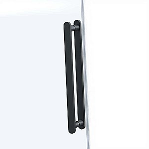 Душевой уголок Vincea Como Soft VSR-1CS1014CLB 140x100 стекло прозрачное/профиль черный купить в интернет-магазине Sanbest