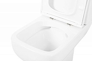 Унита-компакт BelBagno Aurora BB8604CPR/SC+BB8604T безободковый, с бачком, с крышкой микролифт купить в интернет-магазине Sanbest