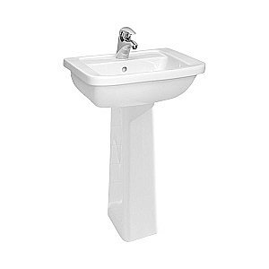 Раковина на пьедестале Vitra Form 300 9602B003-7650 белая купить в интернет-магазине Sanbest