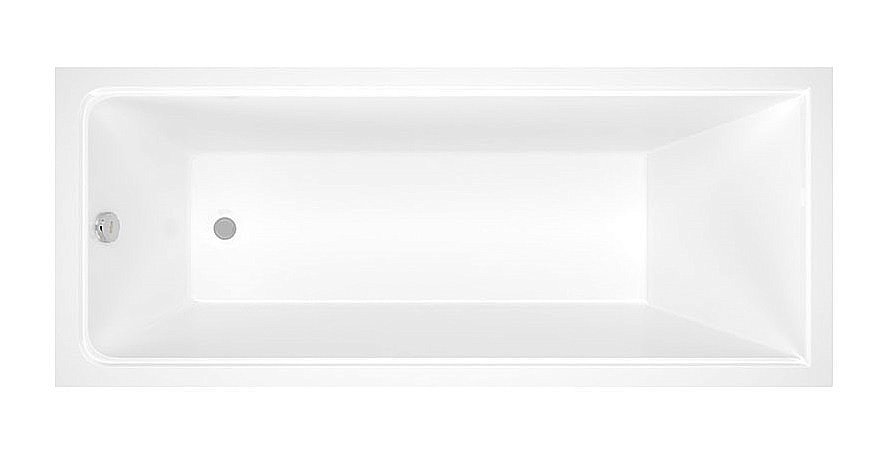 Ванна Alba Spa Gamma ВПР0230200100 170х70 белая купить в интернет-магазине Sanbest