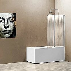 Шторка для ванны Vincea VSB-12114CH-R 114x140 правый купить в интернет-магазине сантехники Sanbest