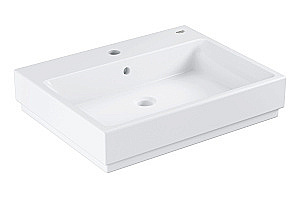 Раковина накладная Grohe Cube Ceramic 60 3947700H белая купить в интернет-магазине Sanbest