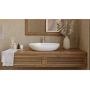 Раковина накладная WhiteCross CITRINE 60 0717.060040.100 белая купить в интернет-магазине Sanbest