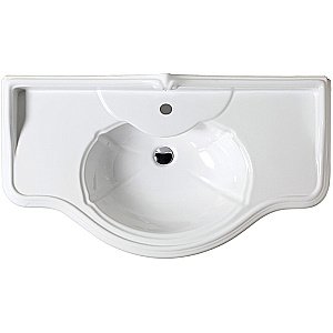 Раковина подвесная Azzurra Jubilaeum 110 JUB200/110 bi*1 белая купить в интернет-магазине Sanbest