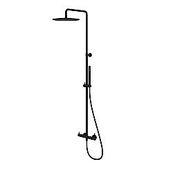 Душевая система WhiteCross Y Y1244BL черная матовая купить в интернет-магазине сантехники Sanbest