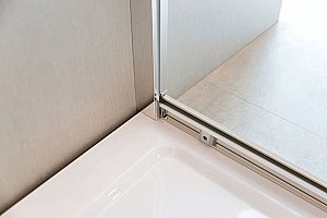 Душевой уголок Vincea Scala VSS-2SC8010CL 80x100 стекло прозрачное/профиль хром купить в интернет-магазине Sanbest