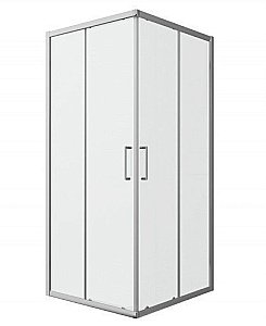 Душевой уголок Bravat DROP BS090.2200A 90х90 стекло прозрачное/профиль хром купить в интернет-магазине Sanbest