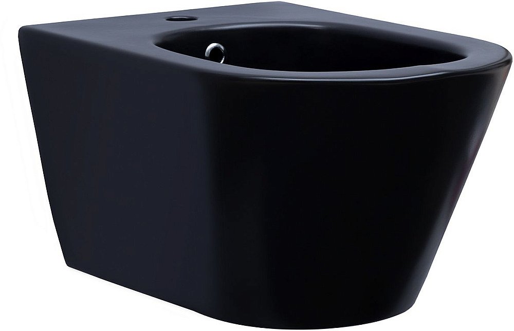 Биде подвесное Aquanet Lake 316464 черный матовый купить в интернет-магазине Sanbest