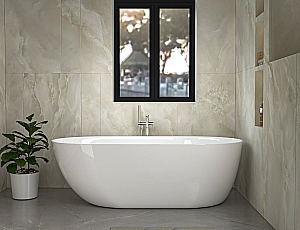 Ванна акриловая CeruttiSpa COMO 9900 150x75 белая купить в интернет-магазине Sanbest