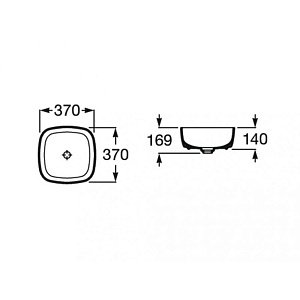 Раковина Roca Inspira Soft 327502660 купить в интернет-магазине Sanbest