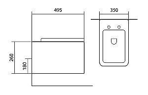 Унитаз с инсталляцией Aquatek Либра SET AQUATEK ЛИБРА N-14 cm, с крышкой микролифт, безободковый купить в интернет-магазине Sanbest
