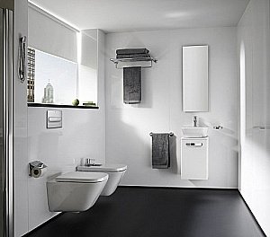 Унитаз подвесной Roca The Gap 34647L000 безободковый купить в интернет-магазине Sanbest