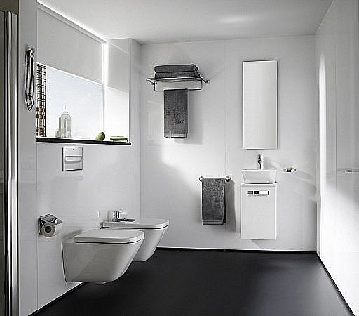 Унитаз подвесной Roca The Gap 34647L000 безободковый купить в интернет-магазине Sanbest