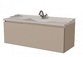 Тумба с врезной раковиной Caprigo Ponza 111-120F для ванной в интернет-магазине Sanbest