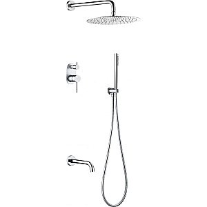 Душевая система Boheme Uno 464-2-CR хром купить в интернет-магазине сантехники Sanbest