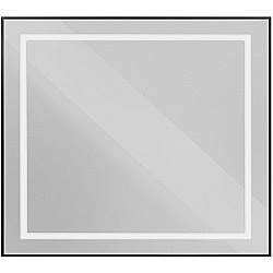 Зеркало BelBagno Kraft SPC-KRAFT-900-800-SENS-NERO черный в ванную от интернет-магазине сантехники Sanbest
