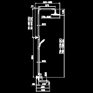 Душевая система Elghansa 2308883-2L (Set-20) хром купить в интернет-магазине сантехники Sanbest