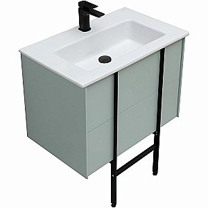 Тумба с раковиной Allen Brau Reality 70 1.32004.PWM папирус матовый для ванной в интернет-магазине Sanbest