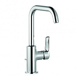 Смеситель для раковины Kludi Pure&Solid 340240575 хром купить в интернет-магазине сантехники Sanbest