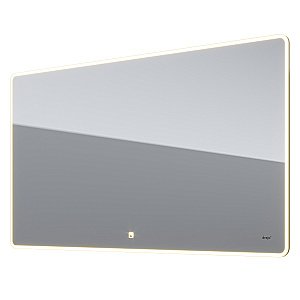 Зеркало c LED-подсветкой Dreja POINT 120x70 белый в ванную от интернет-магазине сантехники Sanbest