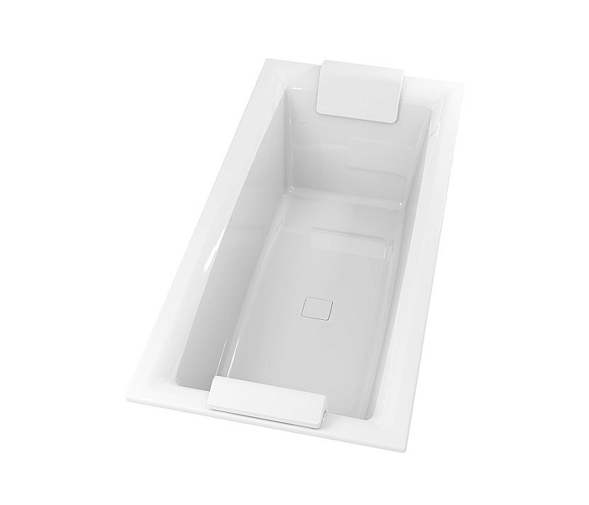 Акриловая ванна Riho Still Square Led 180x80 B099005005 белая купить в интернет-магазине Sanbest