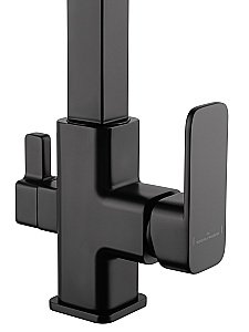 Смеситель для кухни WONZON & WOGHAND WW-88458012-MB черный матовый купить в интернет-магазине сантехники Sanbest