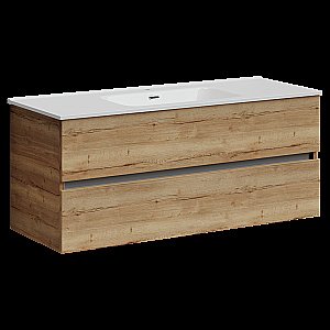 Тумба с раковиной Sancos Urban UR120-1EG дуб галифакс для ванной в интернет-магазине Sanbest