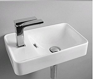 Раковина подвесная Artceram Lavamani Savon 45 LML003 01 00 белая купить в интернет-магазине Sanbest