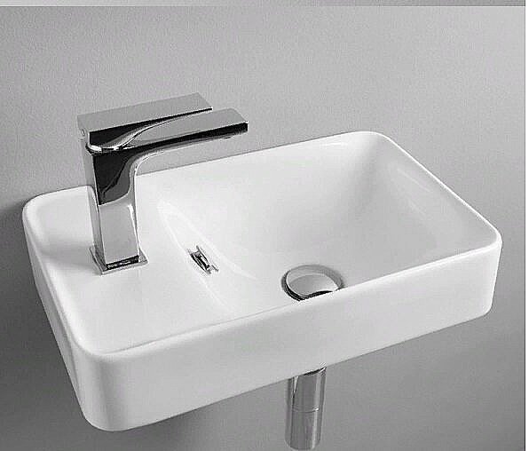 Раковина подвесная Artceram Lavamani Savon 45 LML003 01 00 белая купить в интернет-магазине Sanbest