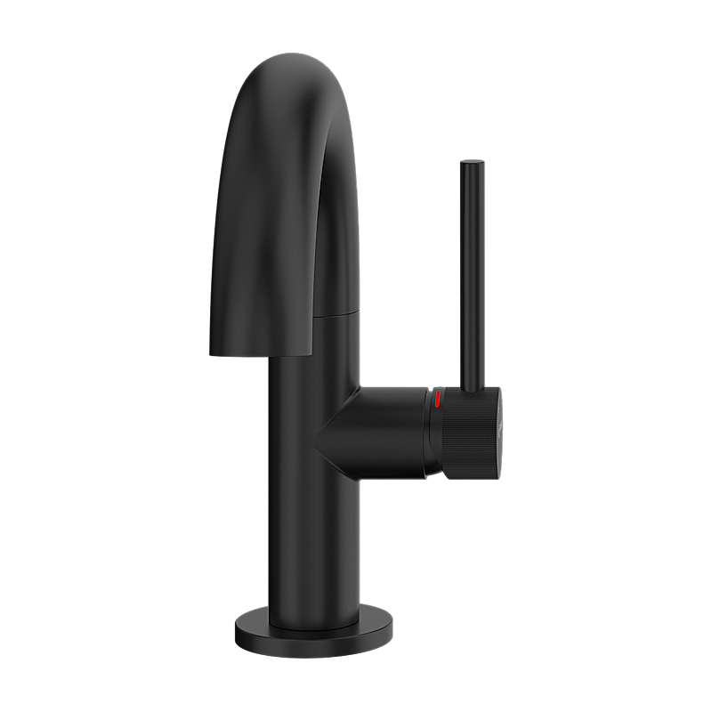 Смеситель для раковины Elghansa RADIANT XQ 1637181-Black черный матовый купить в интернет-магазине сантехники Sanbest