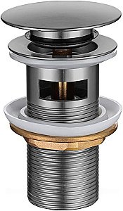 Донный клапан Allen Brau Priority 5.31023-MG брашированный графит купить в интернет-магазине сантехники Sanbest