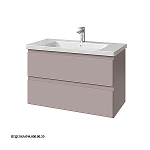 Тумба с раковиной Caprigo Forte 90 два ящика, цвет на выбор/эмаль для ванной в интернет-магазине Sanbest