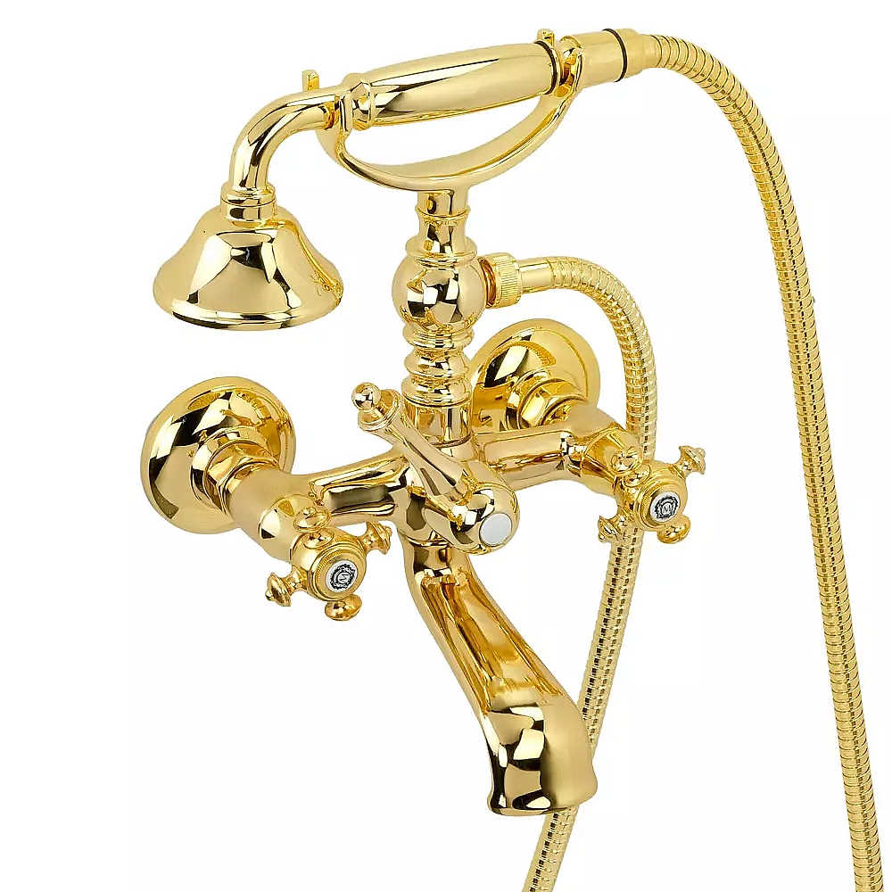 Смеситель для ванны Migliore Prestige 26893 золото купить в интернет-магазине сантехники Sanbest