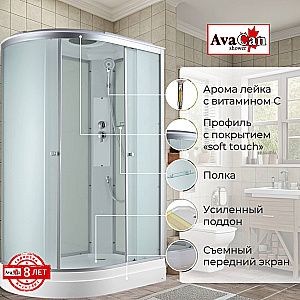 Душевая кабина AvaCan C Серия C2012 120х80 стандартная купить в интернет-магазине Sanbest
