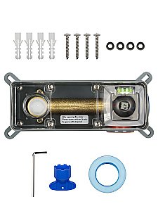 Смеситель для раковины встраиваемый WONZON & WOGHAND DIAMOND WW-88869011-CR хром купить в интернет-магазине сантехники Sanbest