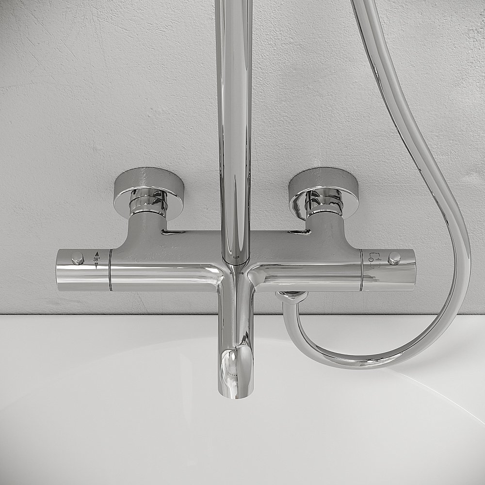 Душевая система Sancos Game SC3001LCH хром купить в интернет-магазине сантехники Sanbest