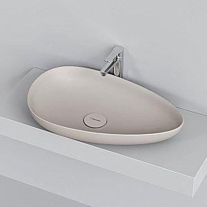 Раковина Ambassador Kingston 58 146T20401 бежевая матовая купить в интернет-магазине Sanbest