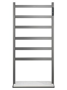 Полотенцесушитель электрический напольный WONZON & WOGHAND ESSEN, Темный графит (WW-A406-GM) купить в интернет-магазине сантехники Sanbest