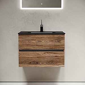 Тумба с раковиной Sancos Urban 70 UR70ECH дуб чарльстон для ванной в интернет-магазине Sanbest