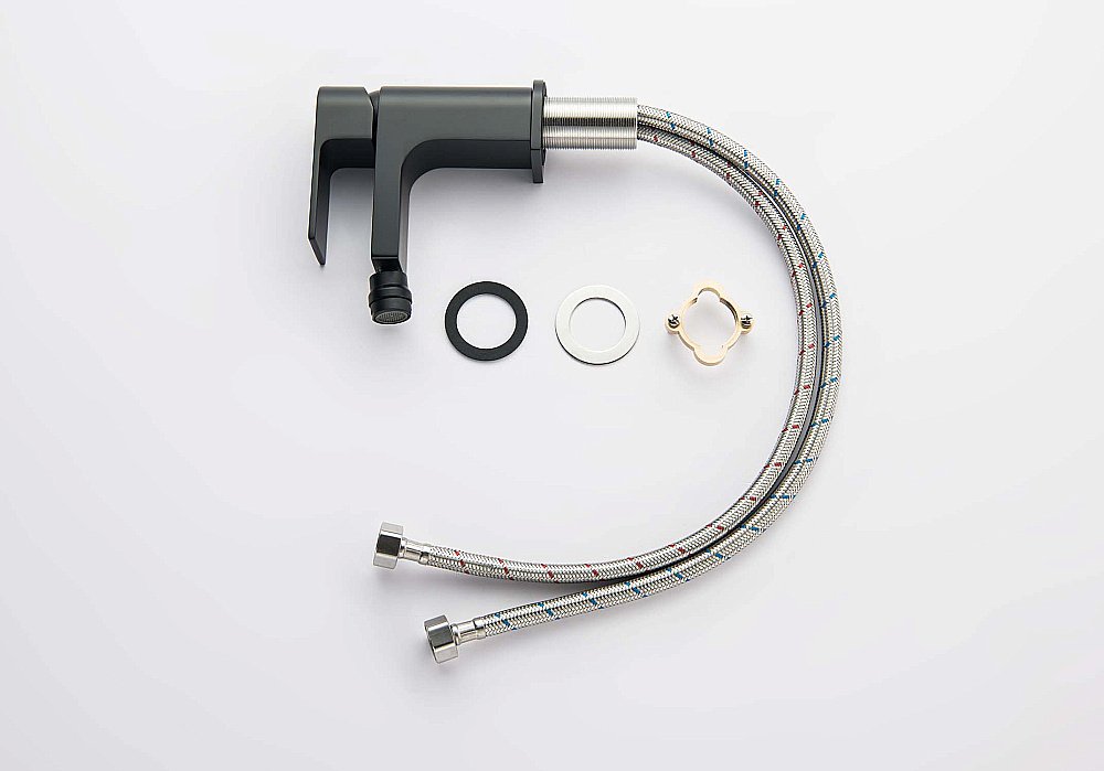 Смеситель для биде Aquatek Лира AQ1418MB черный матовый купить в интернет-магазине сантехники Sanbest