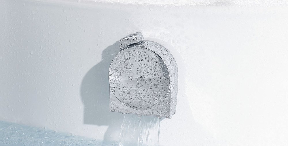 Внешняя часть излива на ванну Hansgrohe Exafill S  58117140 купить в интернет-магазине сантехники Sanbest