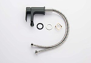 Смеситель для биде Aquatek Лира AQ1418MB черный матовый купить в интернет-магазине сантехники Sanbest