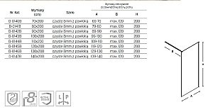 Душевое ограждение NEW TRENDY VELIO BLACK 90 D-0142B стекло прозрачное/профиль черный купить в интернет-магазине Sanbest