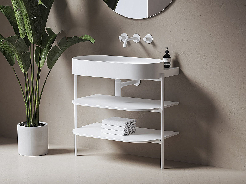 Раковина Ravak Yard 800 XJX0E080000 белый матовый купить в интернет-магазине Sanbest