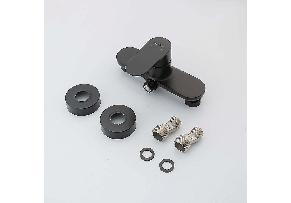 Cмеситель для душа Aquatek Ника AQ1860MB черный матовый купить в интернет-магазине сантехники Sanbest