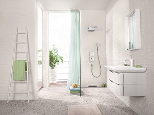 Термостат для душа Hansgrohe ShowerSelect Highflow 15735400 купить в интернет-магазине сантехники Sanbest