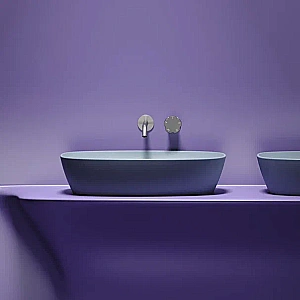 Раковина Ceramica Nova Element 60 CN6049MHL серо-голубая матовая купить в интернет-магазине Sanbest